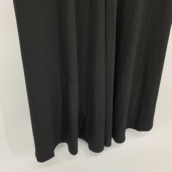 Mac Duggal Dress 41016 Black Floral Embellished Wrap Long Sleeve Gown - Picture 13 of 13